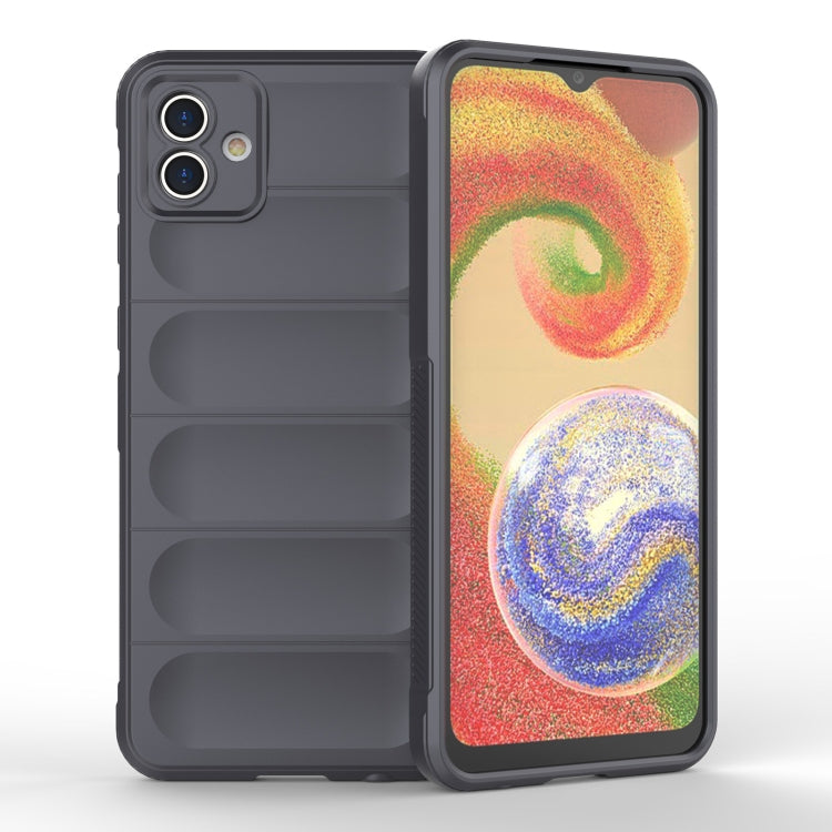 For Samsung Galaxy A04 4G Magic Shield TPU + Flannel Phone Case