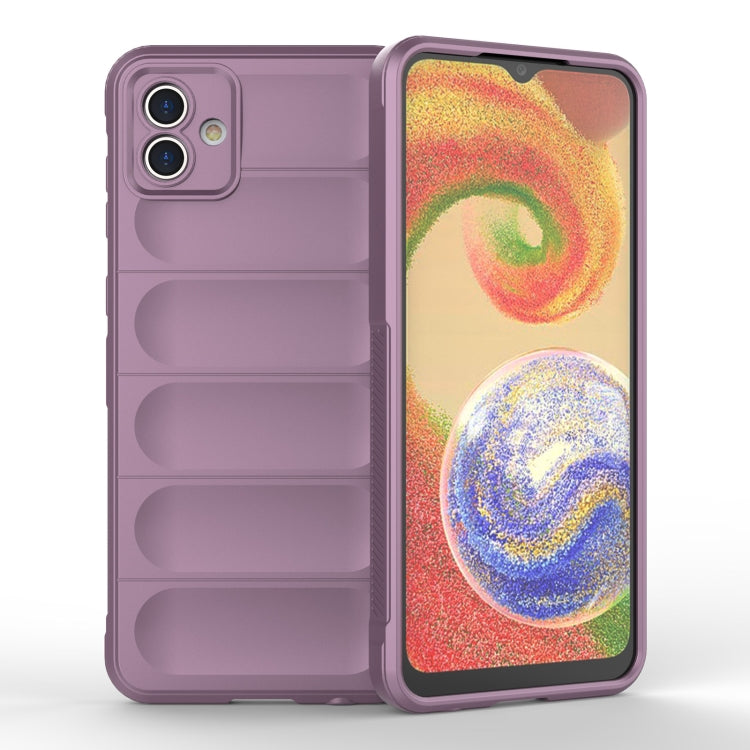 For Samsung Galaxy A04 4G Magic Shield TPU + Flannel Phone Case