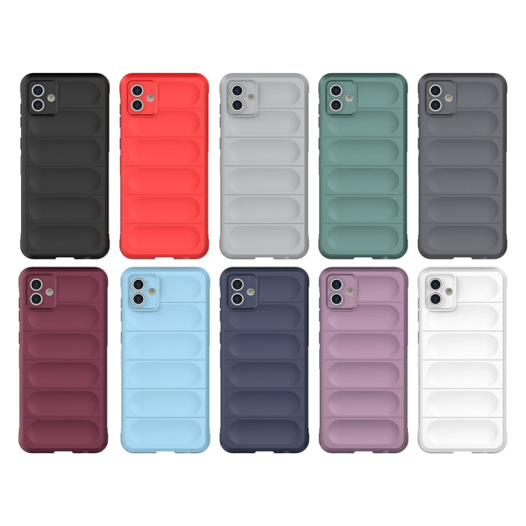 For Samsung Galaxy A04 4G Magic Shield TPU + Flannel Phone Case