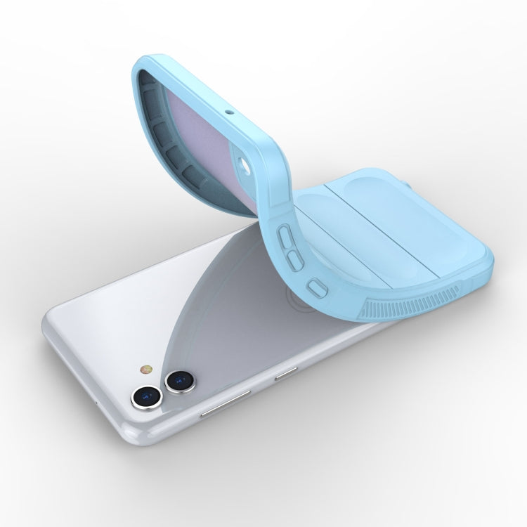 For Samsung Galaxy A04 4G Magic Shield TPU + Flannel Phone Case