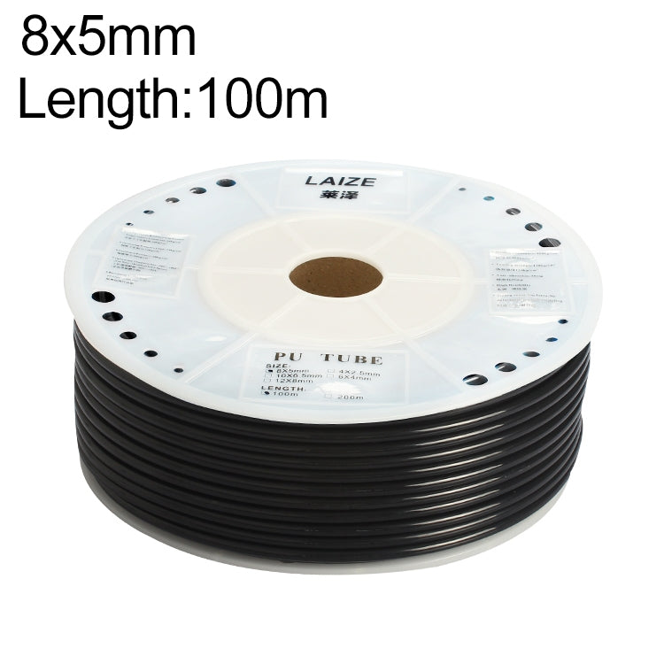 LAIZE Pneumatic Compressor Air Flexible PU Tube, Specification:8x5mm, 100m