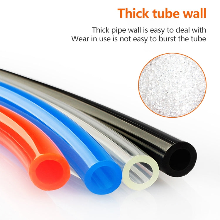 LAIZE Pneumatic Compressor Air Flexible PU Tube, Specification:12x8mm, 88m