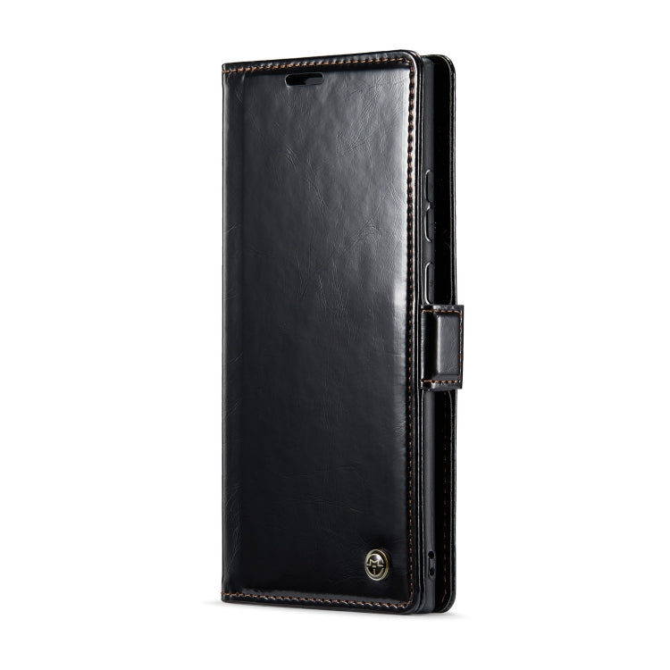 For Samsung Galaxy Note20 Ultra CaseMe 003 Crazy Horse Texture Leather Phone Case