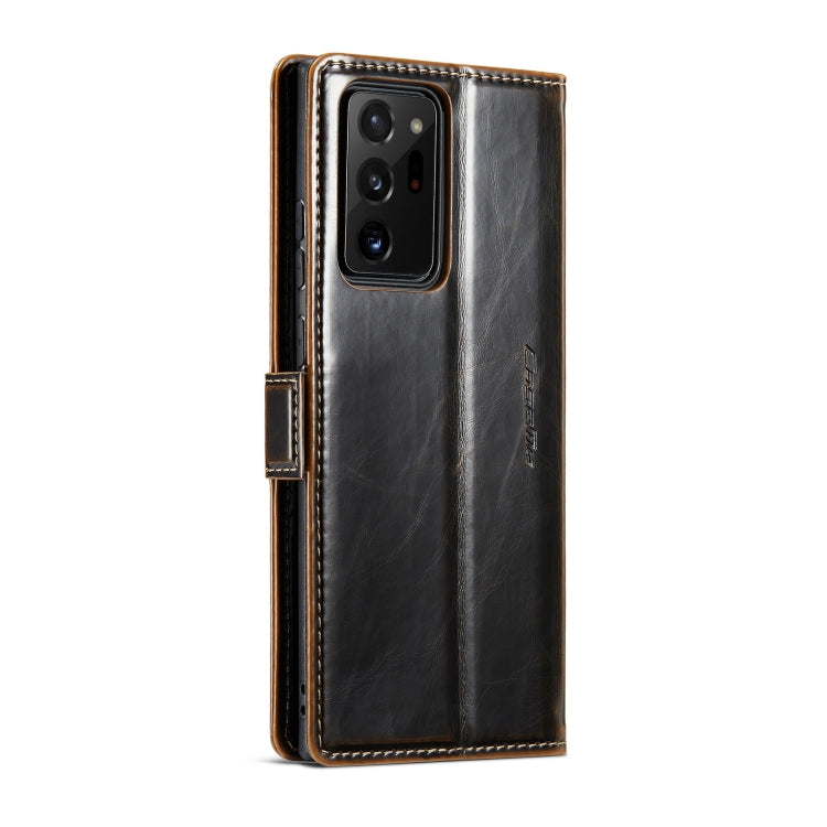 For Samsung Galaxy Note20 Ultra CaseMe 003 Crazy Horse Texture Leather Phone Case