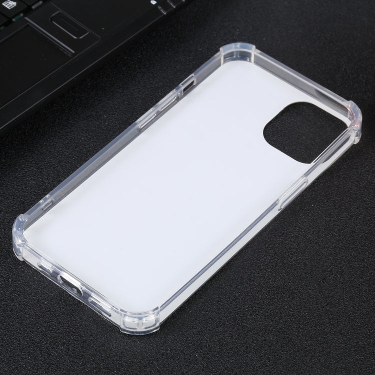 For iPhone 14 Plus Electroplated Mirror Acrylic Four Drop TPU Phone Case