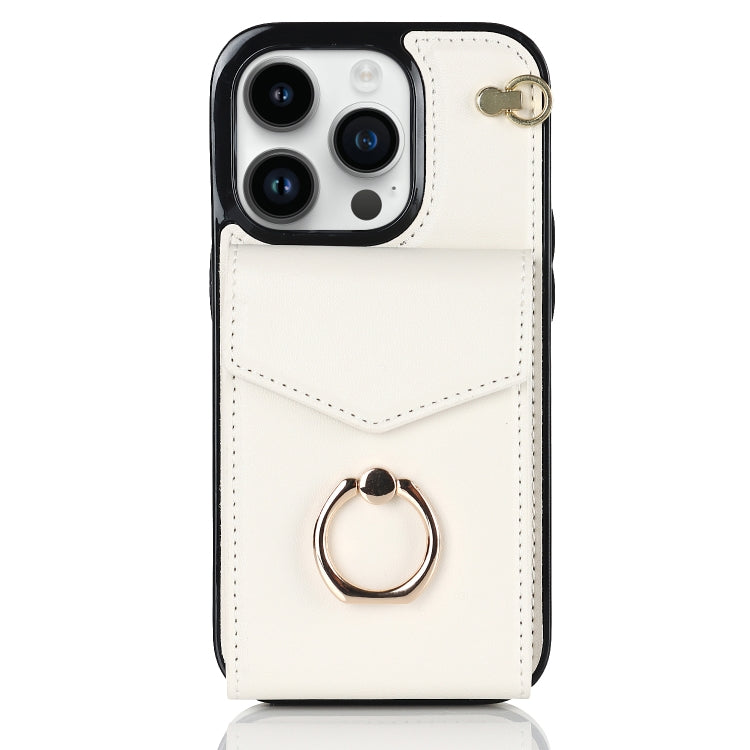 For iPhone 14 Pro Max Anti-theft RFID Card Slot Phone Case