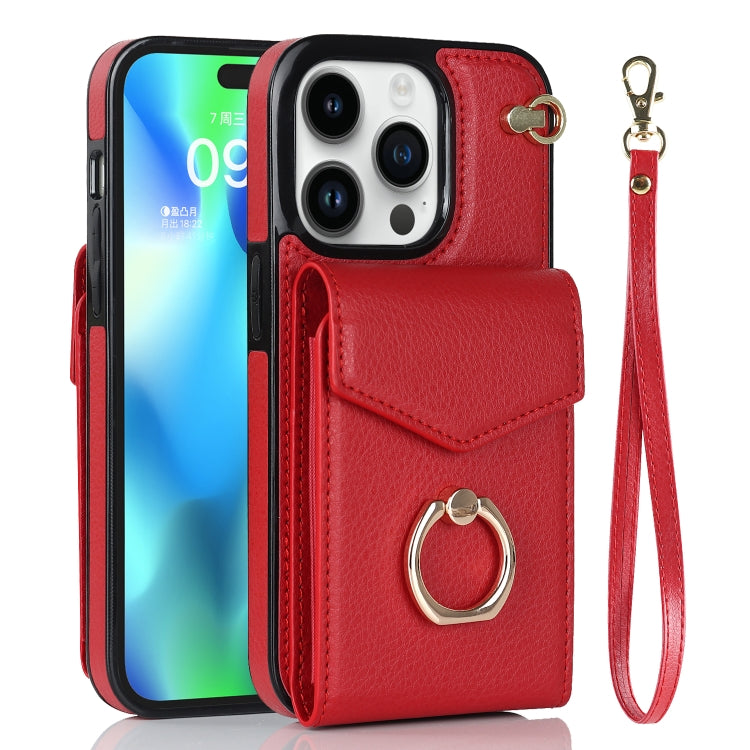 For iPhone 14 Pro Max Anti-theft RFID Card Slot Phone Case