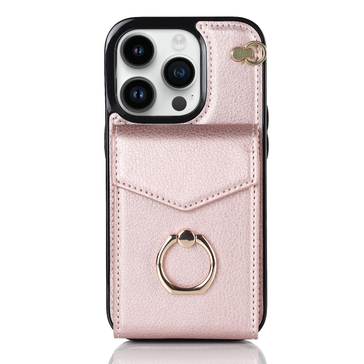For iPhone 14 Pro Max Anti-theft RFID Card Slot Phone Case