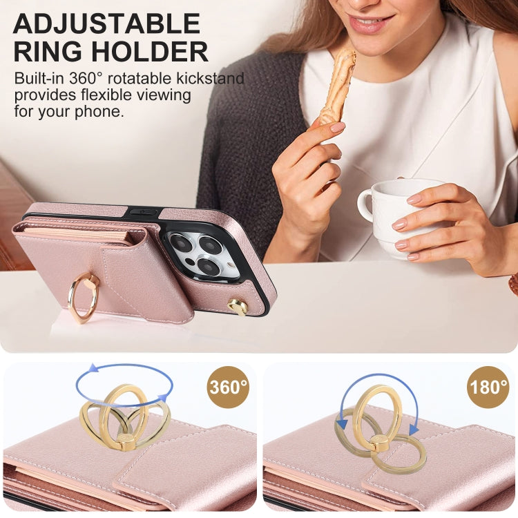 For iPhone 14 Pro Max Anti-theft RFID Card Slot Phone Case