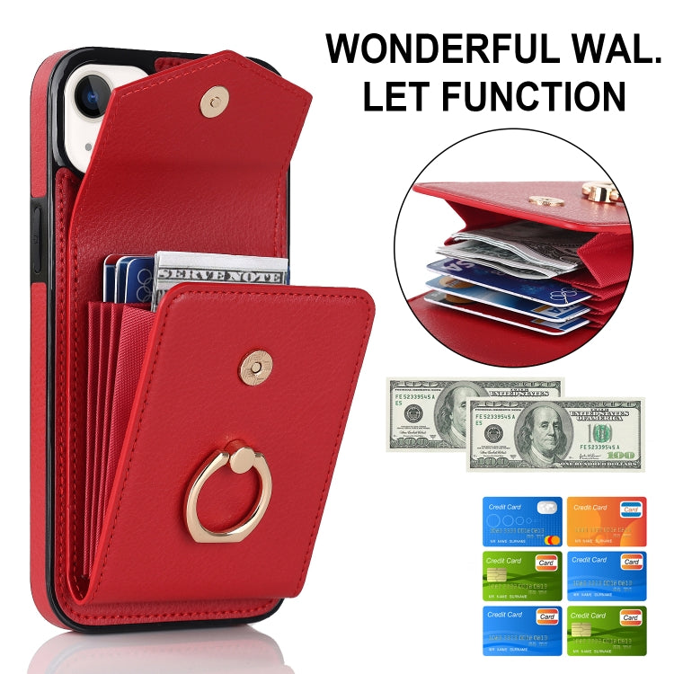 For iPhone 14 Anti-theft RFID Card Slot Phone Case