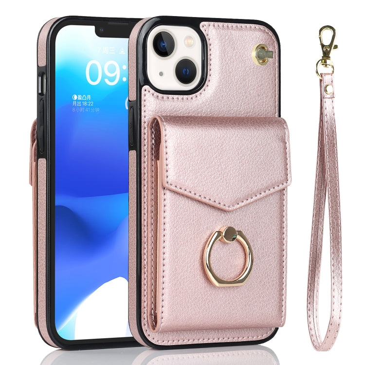 For iPhone 14 Anti-theft RFID Card Slot Phone Case