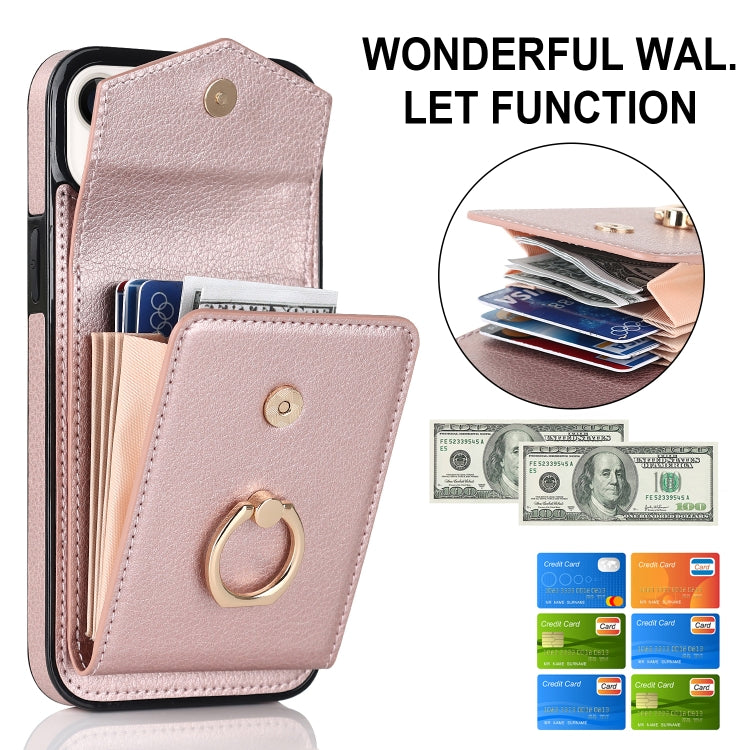 For iPhone 14 Anti-theft RFID Card Slot Phone Case