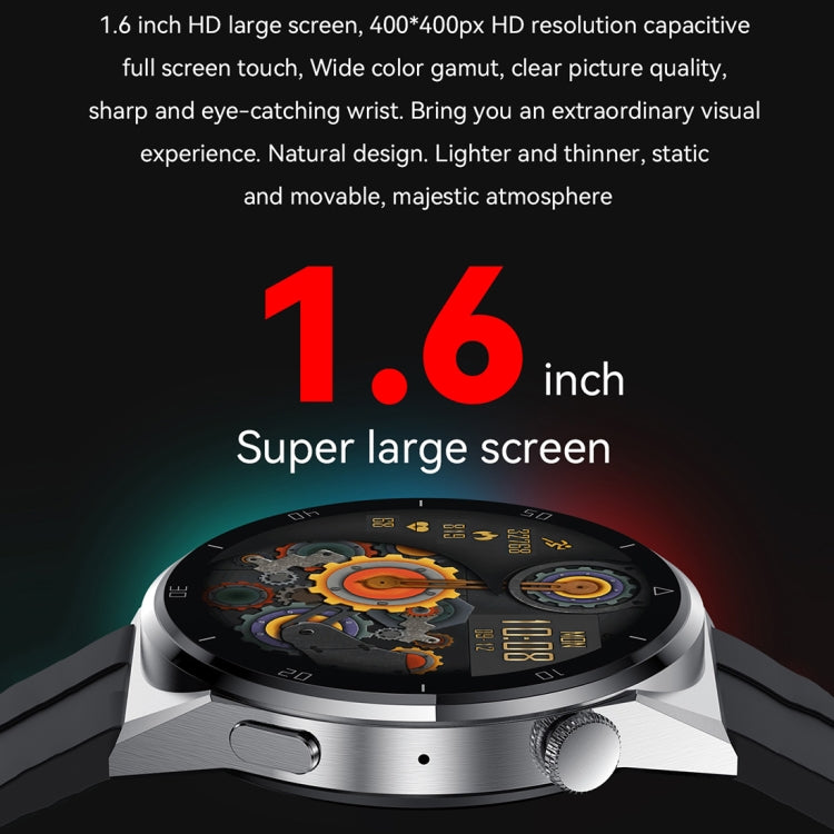 PG3 Max 1.6 inch HD Bluetooth Smart Watch Support Bluetooth Call / Heart Rate Monitoring