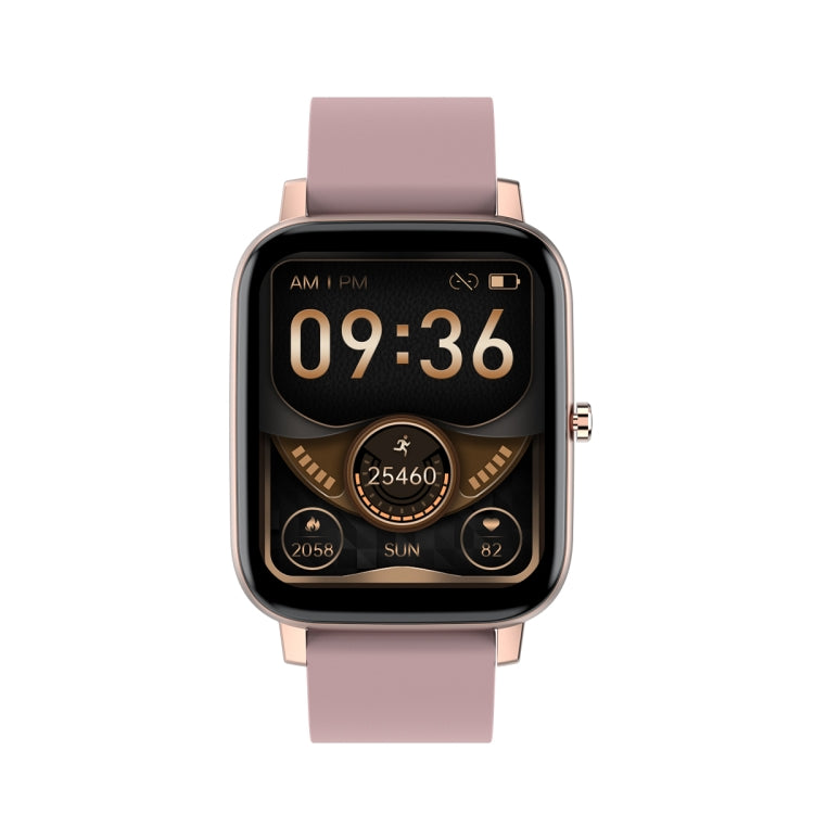 Ochstin 5H80 1.69 inch Square Screen Silicone Strap Heart Rate Blood Oxygen Monitoring Bluetooth Smart Watch