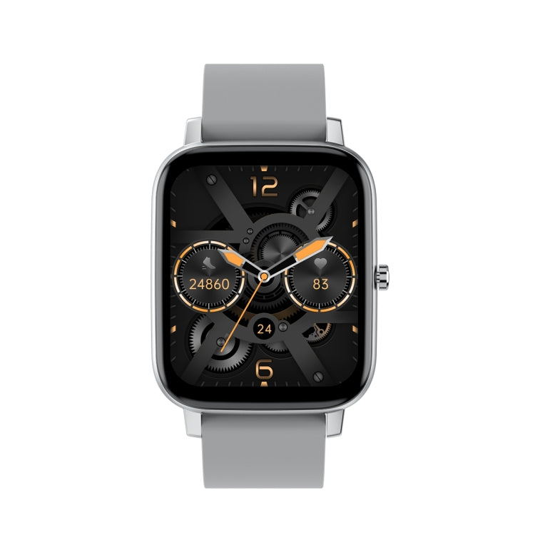Ochstin 5H80 1.69 inch Square Screen Silicone Strap Heart Rate Blood Oxygen Monitoring Bluetooth Smart Watch