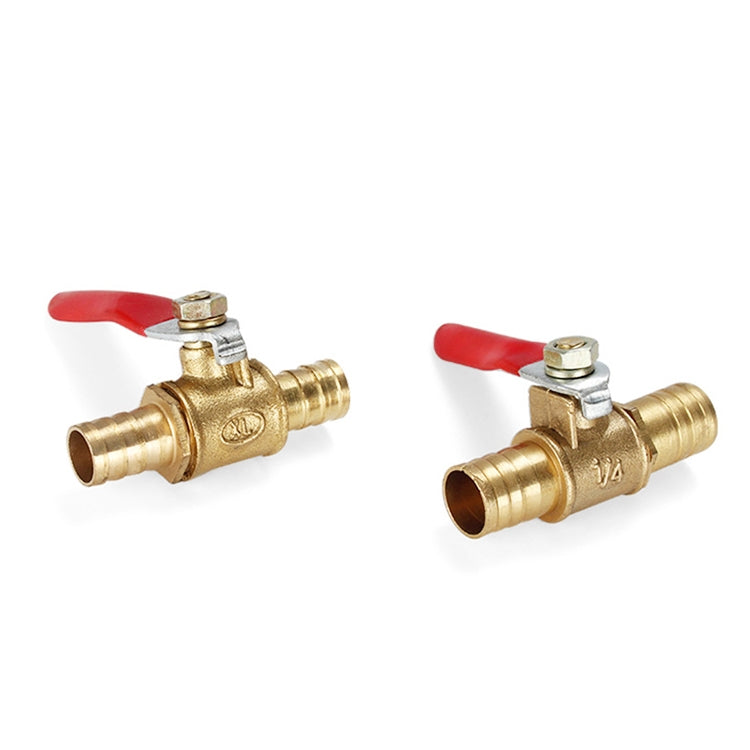 LAIZE Pneumatic Hose Barb Brass Shutoff Ball Valve, Specification:8mm