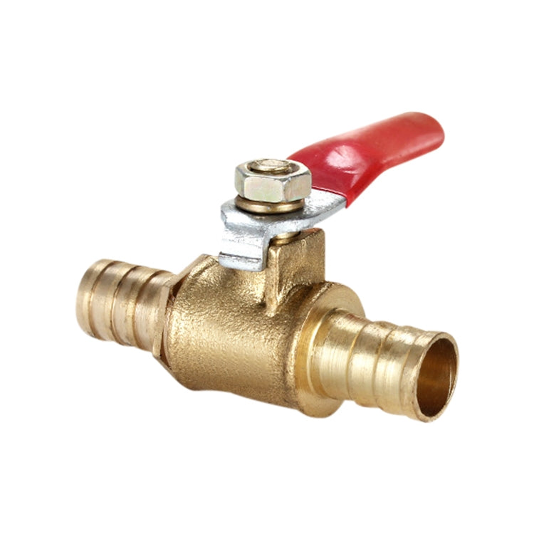 LAIZE Pneumatic Hose Barb Brass Shutoff Ball Valve, Specification:12mm