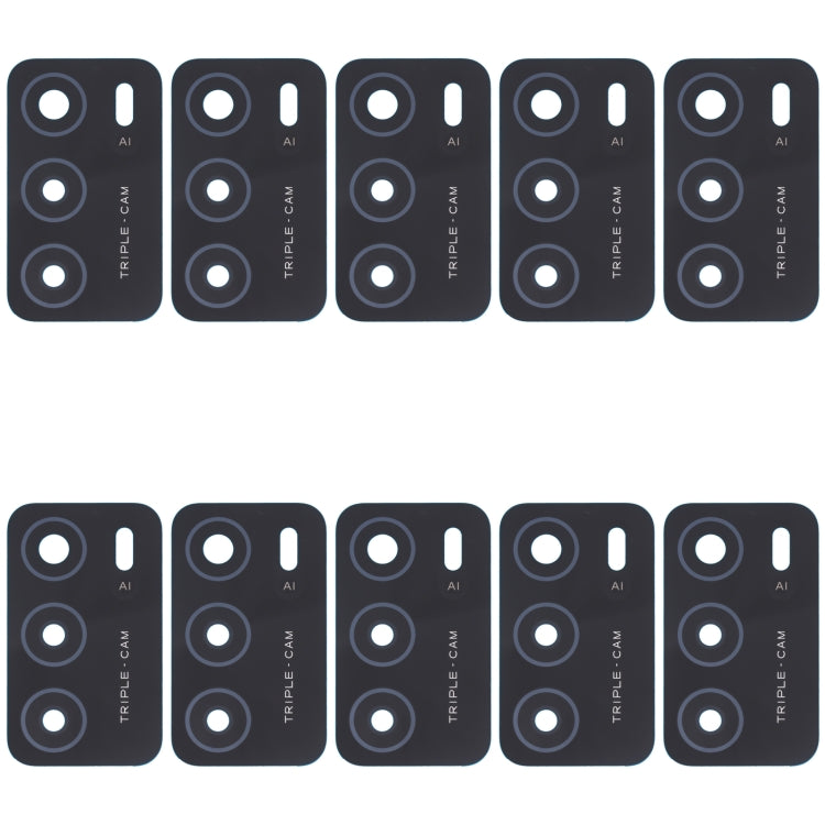 For OPPO A16/A16s/A54s 10 PCS Back Camera Lens