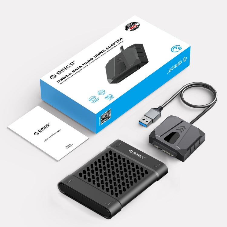 ORICO UTS2 USB 3.0 2.5-inch SATA HDD Adapter with Silicone Case, Cable Length:1m