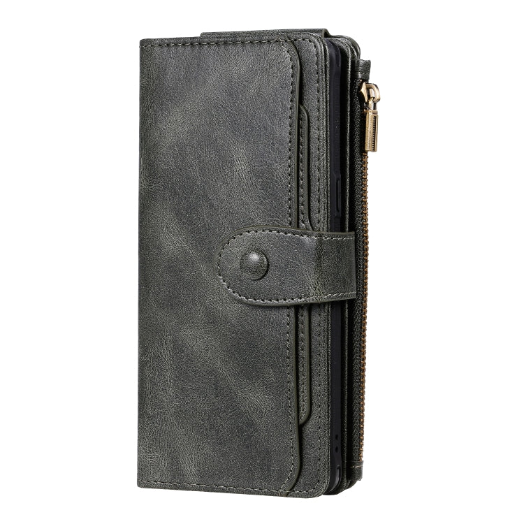 For Galaxy Note 8 Multifunctional Retro Detachable Magnetic Horizontal Flip Leather Case with Card Slots & Holder & Wallet & Photo Frame