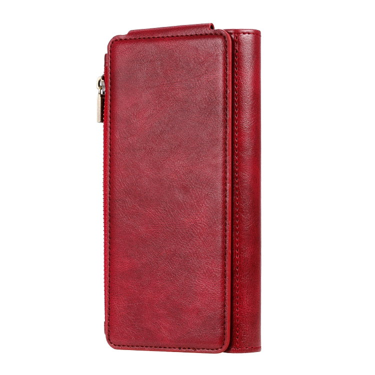 For Galaxy Note 8 Multifunctional Retro Detachable Magnetic Horizontal Flip Leather Case with Card Slots & Holder & Wallet & Photo Frame