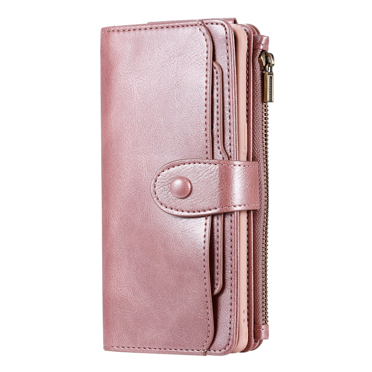 For Galaxy Note 8 Multifunctional Retro Detachable Magnetic Horizontal Flip Leather Case with Card Slots & Holder & Wallet & Photo Frame