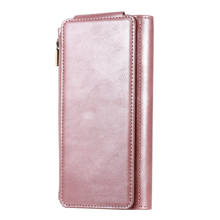 For Galaxy Note 8 Multifunctional Retro Detachable Magnetic Horizontal Flip Leather Case with Card Slots & Holder & Wallet & Photo Frame