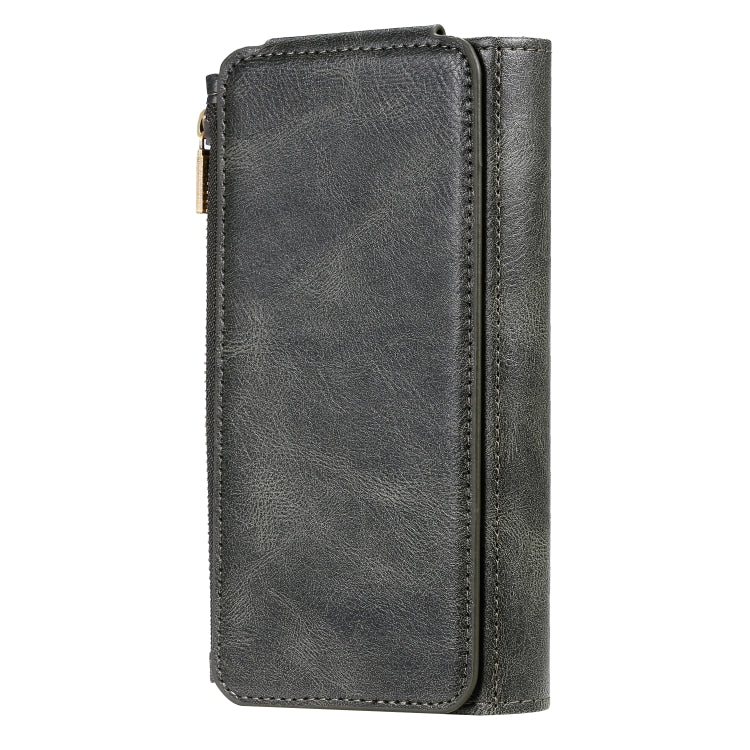 For Galaxy S8 Multifunctional Retro Detachable Magnetic Horizontal Flip Leather Case with Card Slots & Holder & Wallet & Photo Frame