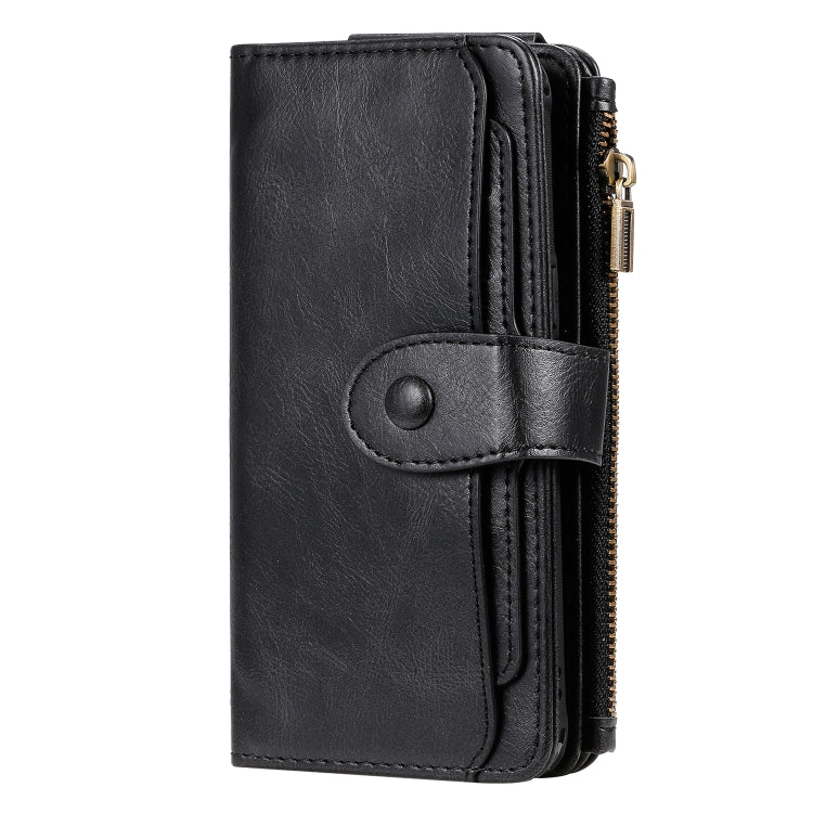 For Galaxy S8 Multifunctional Retro Detachable Magnetic Horizontal Flip Leather Case with Card Slots & Holder & Wallet & Photo Frame
