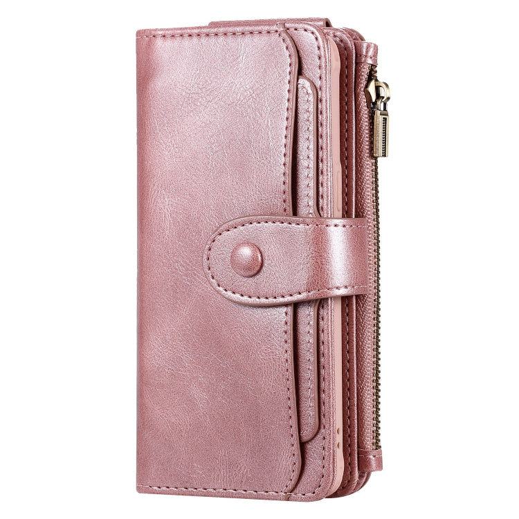 For Galaxy S8 Multifunctional Retro Detachable Magnetic Horizontal Flip Leather Case with Card Slots & Holder & Wallet & Photo Frame