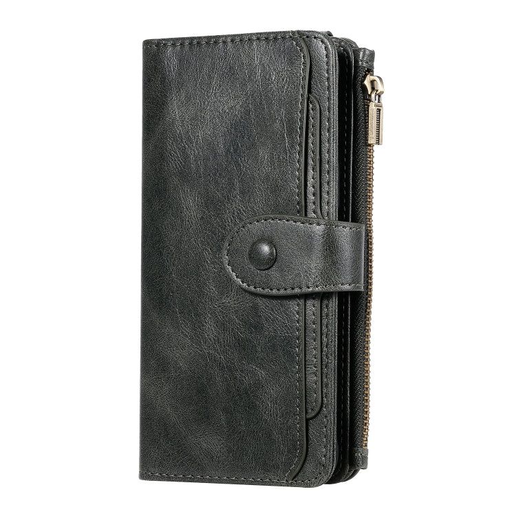 For Galaxy S8+ Multifunctional Retro Detachable Magnetic Horizontal Flip Leather Case with Card Slots & Holder & Wallet & Photo Frame