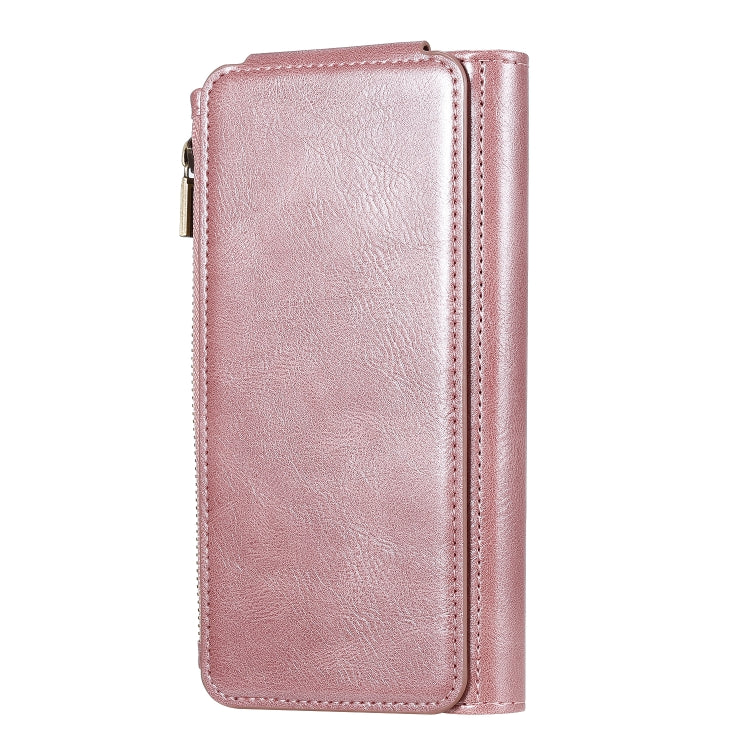 For Galaxy S8+ Multifunctional Retro Detachable Magnetic Horizontal Flip Leather Case with Card Slots & Holder & Wallet & Photo Frame