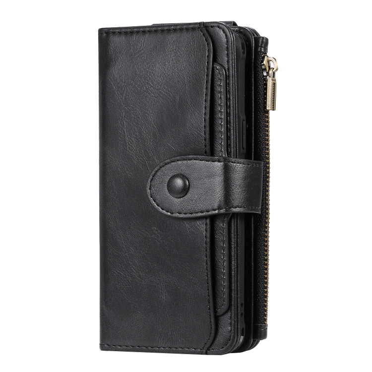 For Galaxy S9 Multifunctional Retro Detachable Magnetic Horizontal Flip Leather Case with Card Slots & Holder & Wallet & Photo Frame