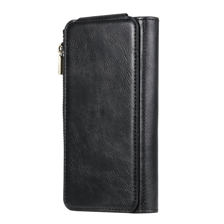 For Galaxy S10 Multifunctional Retro Detachable Magnetic Horizontal Flip Leather Case with Card Slots & Holder & Wallet & Photo Frame
