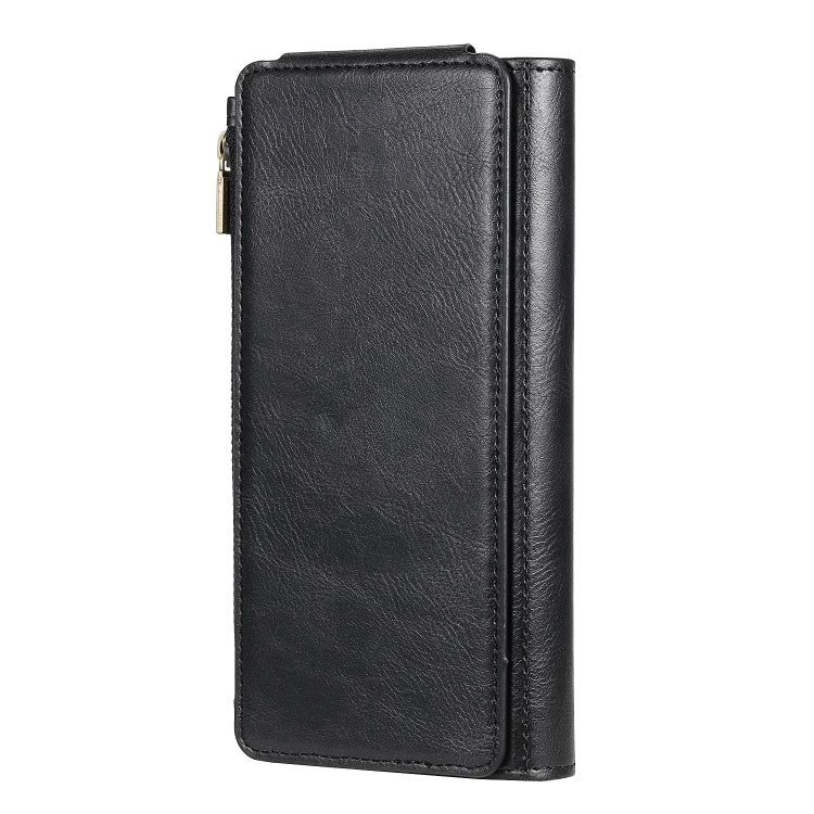 For Galaxy S10 5G Multifunctional Retro Detachable Magnetic Horizontal Flip Leather Case with Card Slots & Holder & Wallet & Photo Frame