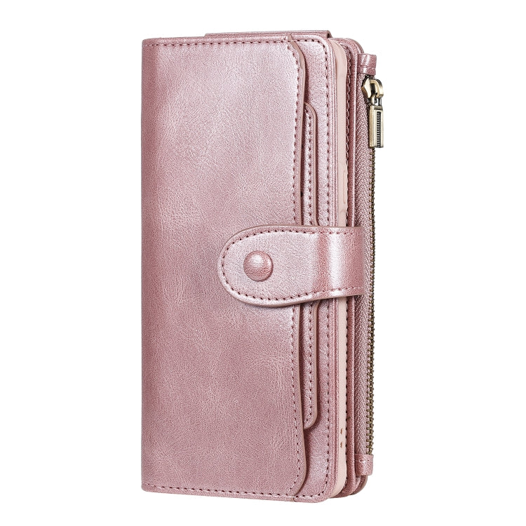 For Galaxy S10 5G Multifunctional Retro Detachable Magnetic Horizontal Flip Leather Case with Card Slots & Holder & Wallet & Photo Frame