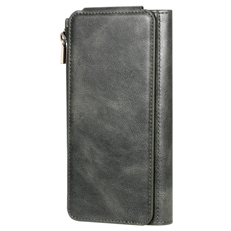 For Galaxy S10+ Multifunctional Retro Detachable Magnetic Horizontal Flip Leather Case with Card Slots & Holder & Wallet & Photo Frame