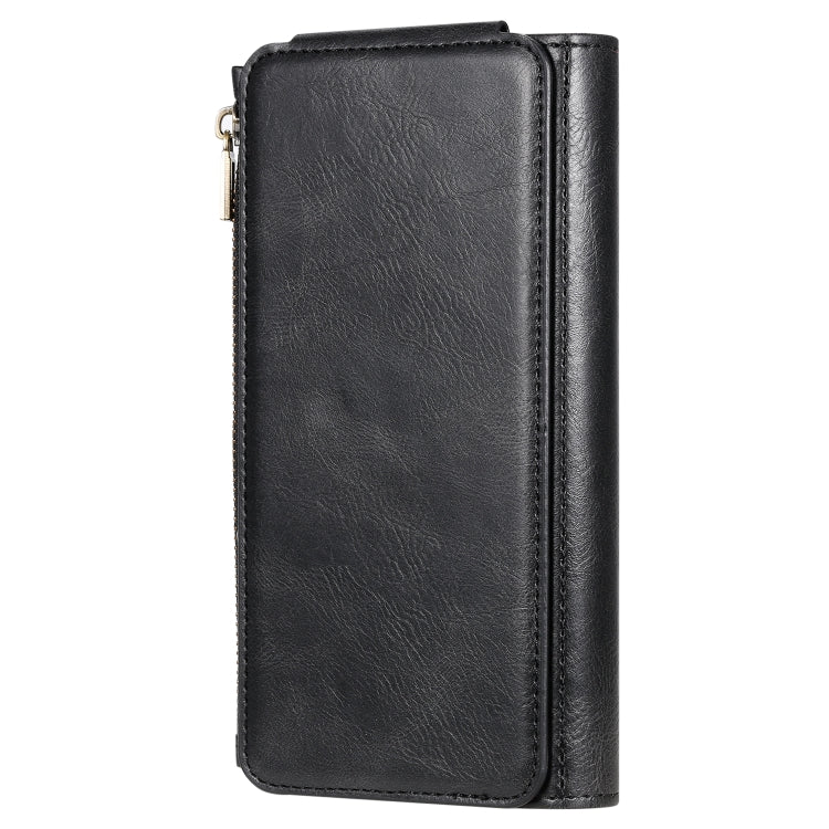 For Galaxy S10+ Multifunctional Retro Detachable Magnetic Horizontal Flip Leather Case with Card Slots & Holder & Wallet & Photo Frame