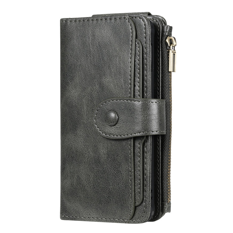 For Galaxy S10e Multifunctional Retro Detachable Magnetic Horizontal Flip Leather Case with Card Slots & Holder & Wallet & Photo Frame