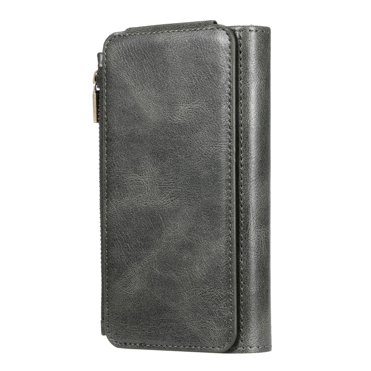 For Galaxy S10e Multifunctional Retro Detachable Magnetic Horizontal Flip Leather Case with Card Slots & Holder & Wallet & Photo Frame