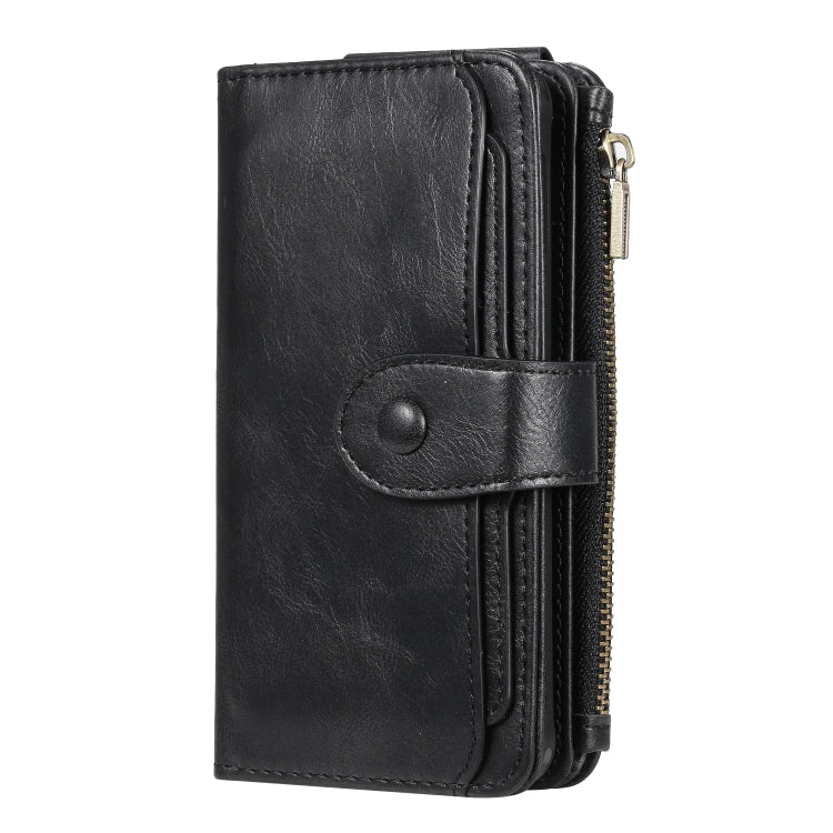 For Galaxy S10e Multifunctional Retro Detachable Magnetic Horizontal Flip Leather Case with Card Slots & Holder & Wallet & Photo Frame