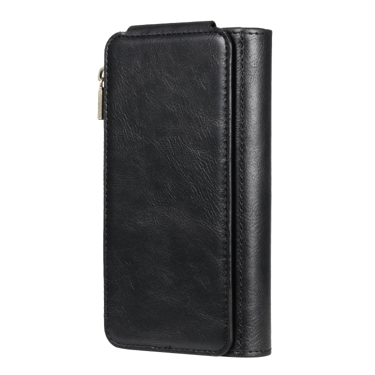 For Galaxy S10e Multifunctional Retro Detachable Magnetic Horizontal Flip Leather Case with Card Slots & Holder & Wallet & Photo Frame