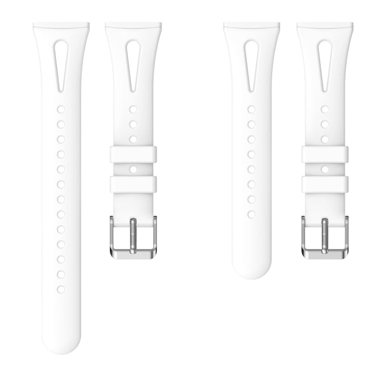 For Fitbit Versa 3 / 4 Water-drop Slim Silicone Watch Band, Size:S