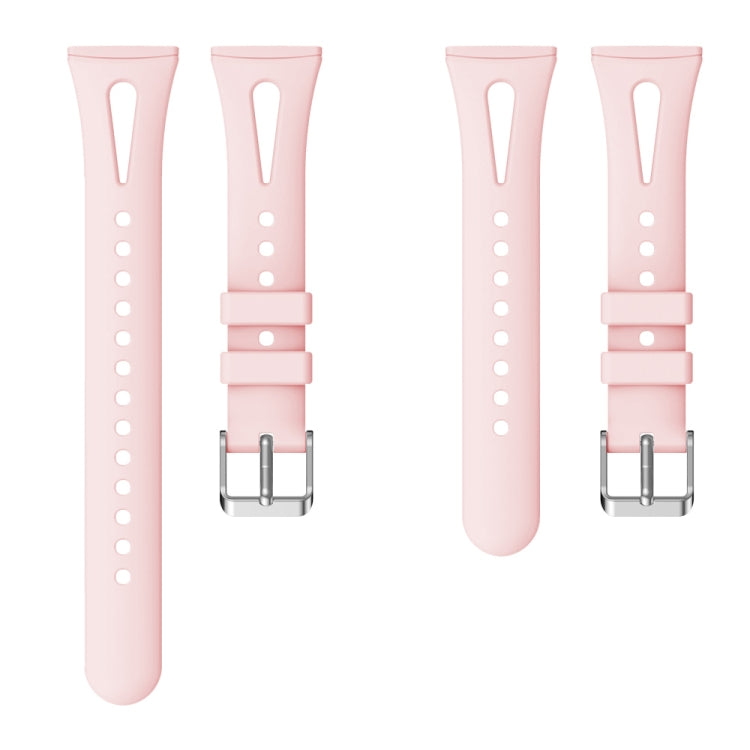 For Fitbit Versa 3 / 4 Water-drop Slim Silicone Watch Band, Size:S