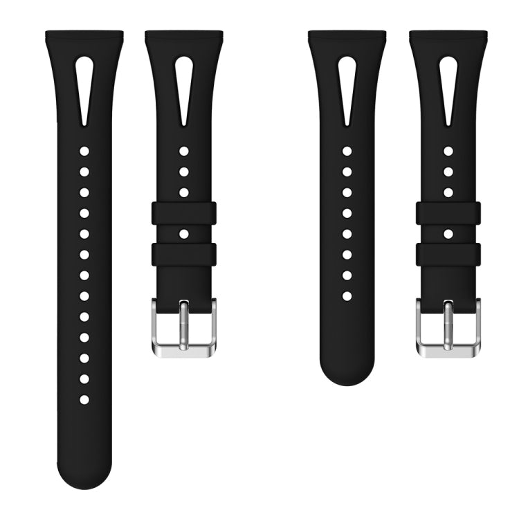 For Fitbit Versa 3 / 4 Water-drop Slim Silicone Watch Band, Size:S
