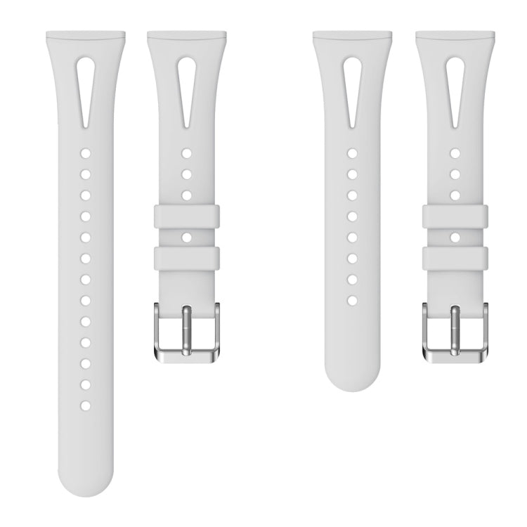 For Fitbit Versa 3 / 4 Water-drop Slim Silicone Watch Band, Size:S