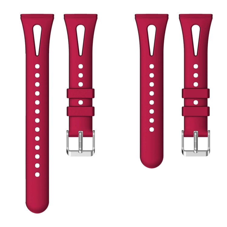 For Fitbit Versa 3 / 4 Water-drop Slim Silicone Watch Band, Size:S