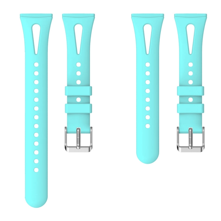 For Fitbit Versa 3 / 4 Water-drop Slim Silicone Watch Band, Size:S