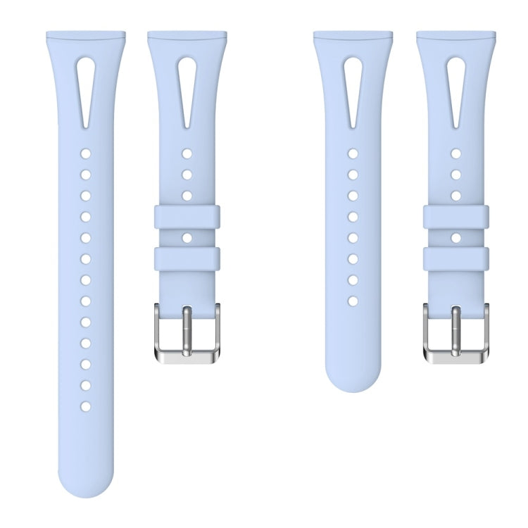 For Fitbit Versa 3 / 4 Water-drop Slim Silicone Watch Band, Size:S