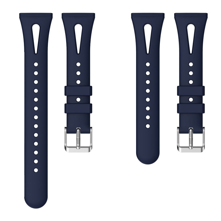 For Fitbit Versa 3 / 4 Water-drop Slim Silicone Watch Band, Size:S